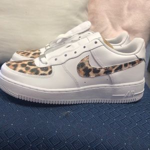 Cheetah Print Air Force 1’s